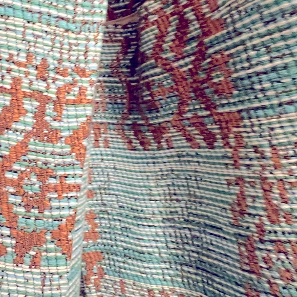 NWOT Les Karten jacquard coat - Picture 7 of 10